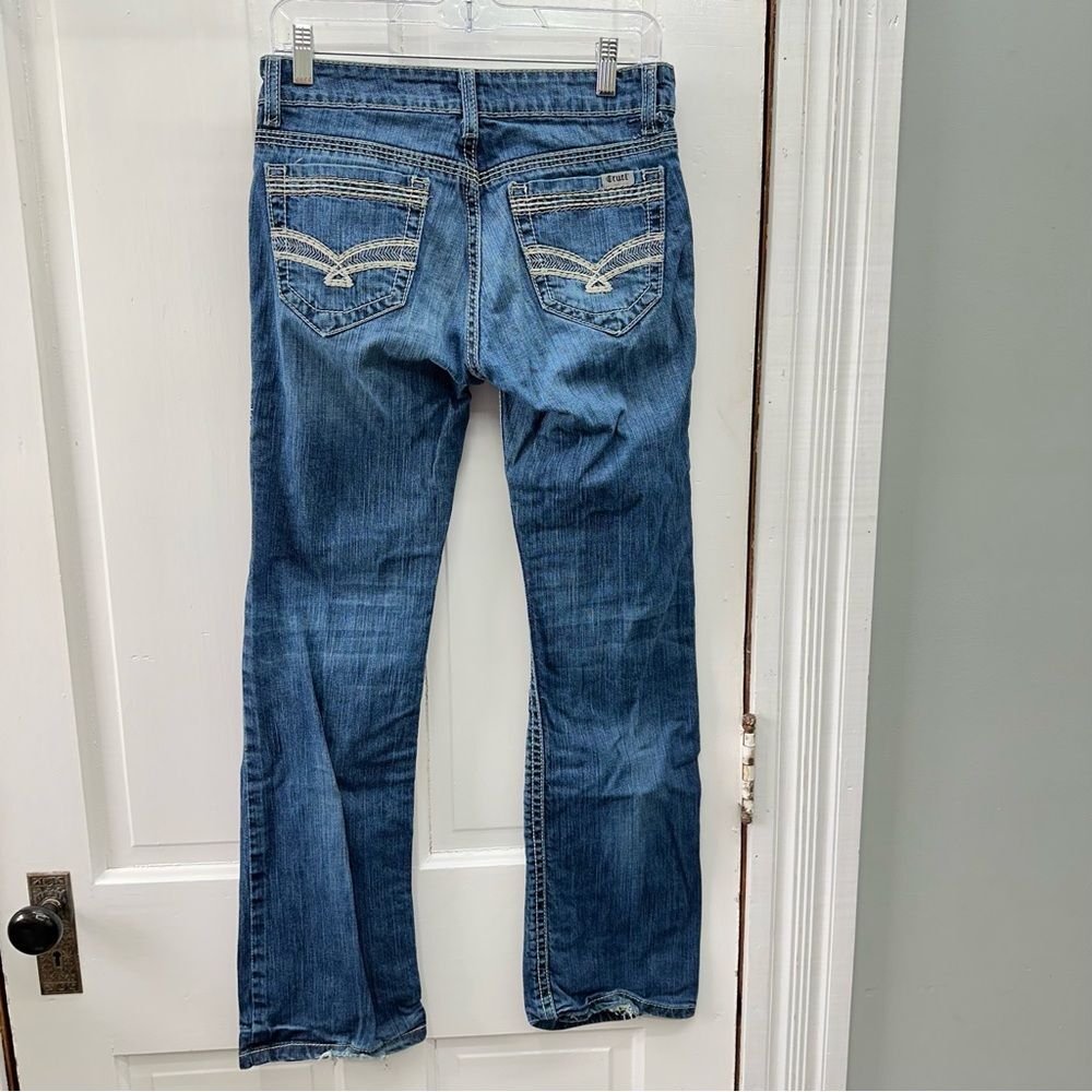 Cruel Denim Abby boot cut denim jeans women's 27 3 regular - Picture 4 of 7